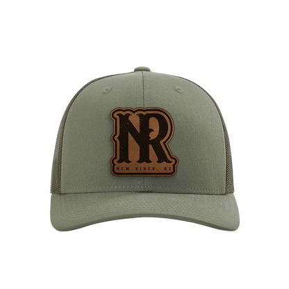NEW RIVER | LEATHER PATCH HAT