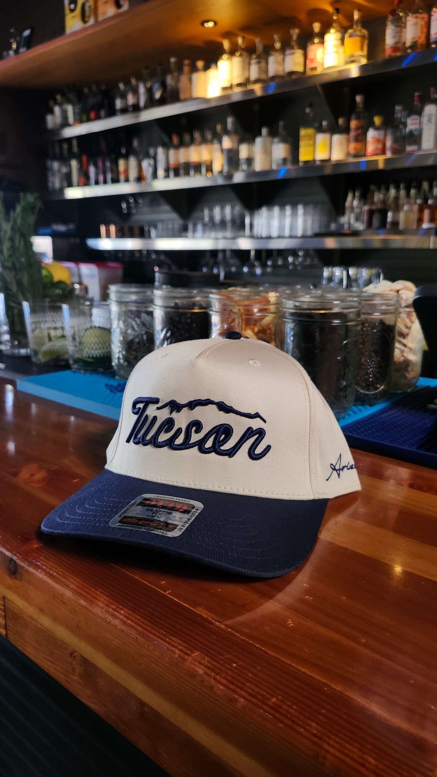 Tucson Classic Hat Navy Natural
