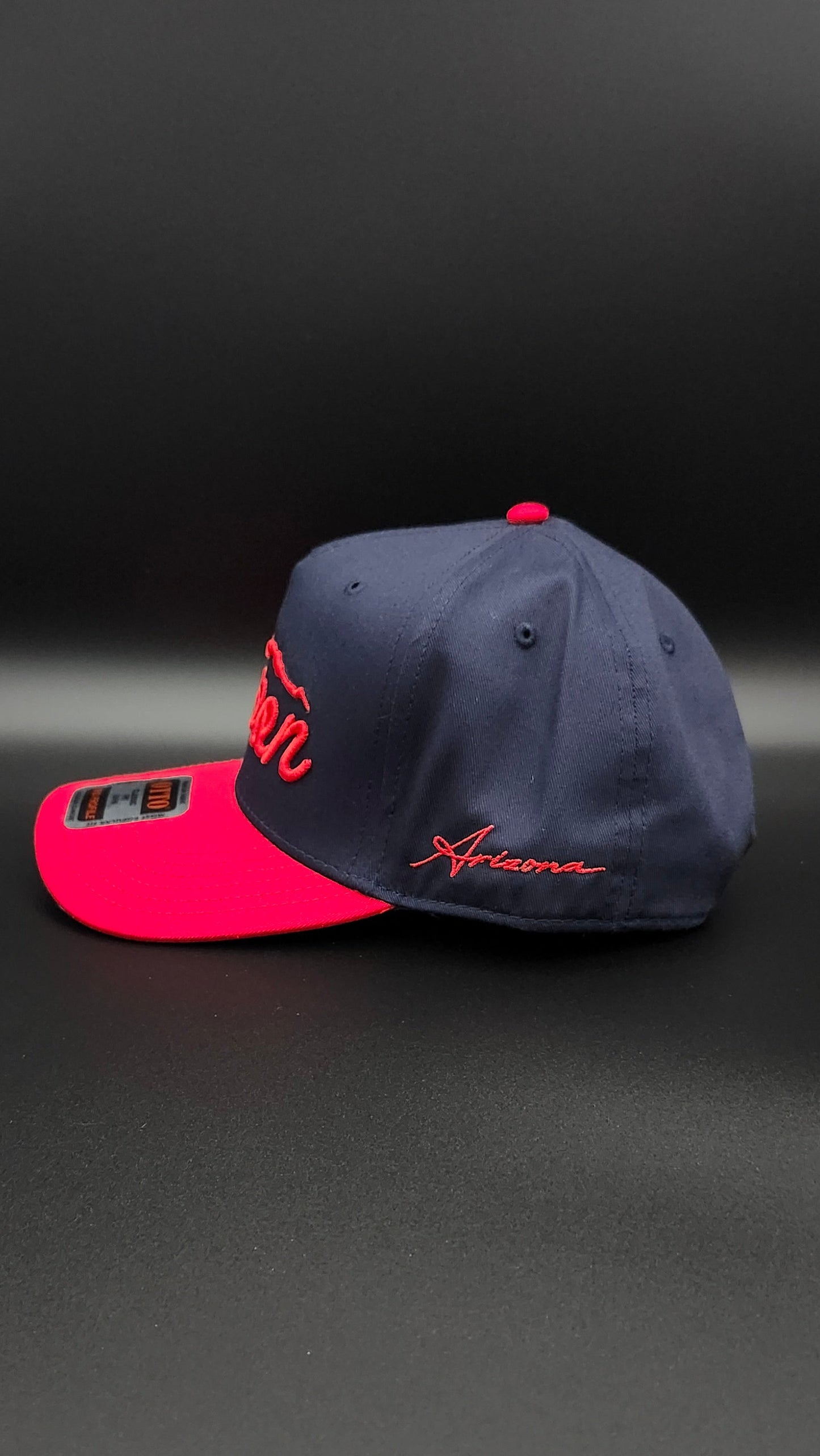 Tucson Classic Hat Red Navy